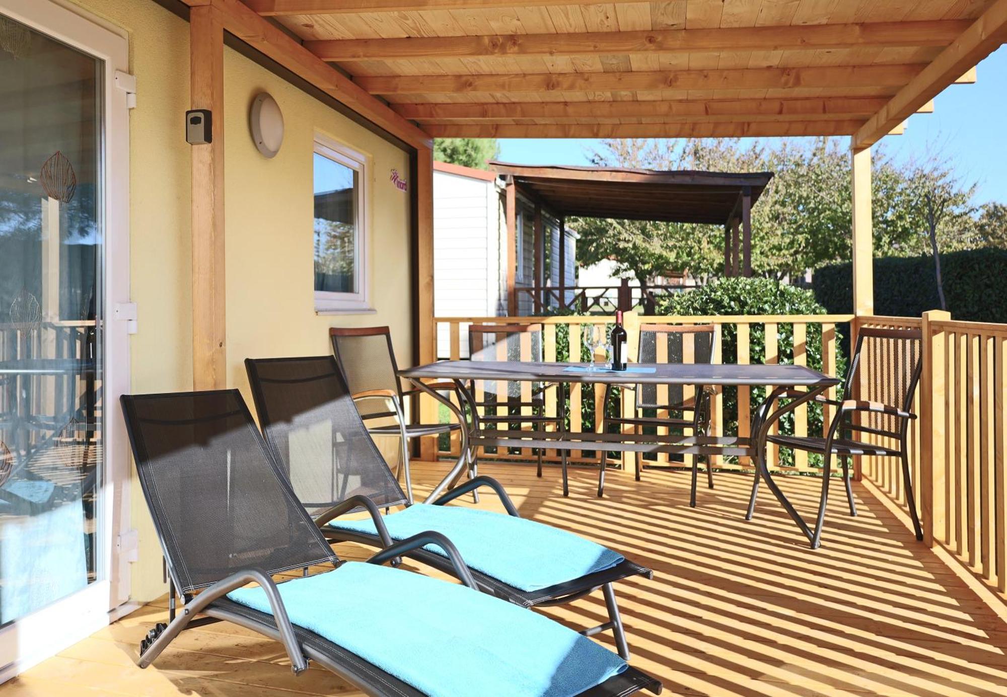 Panorama Mobile Homes In Camping Park Umag Ngoại thất bức ảnh