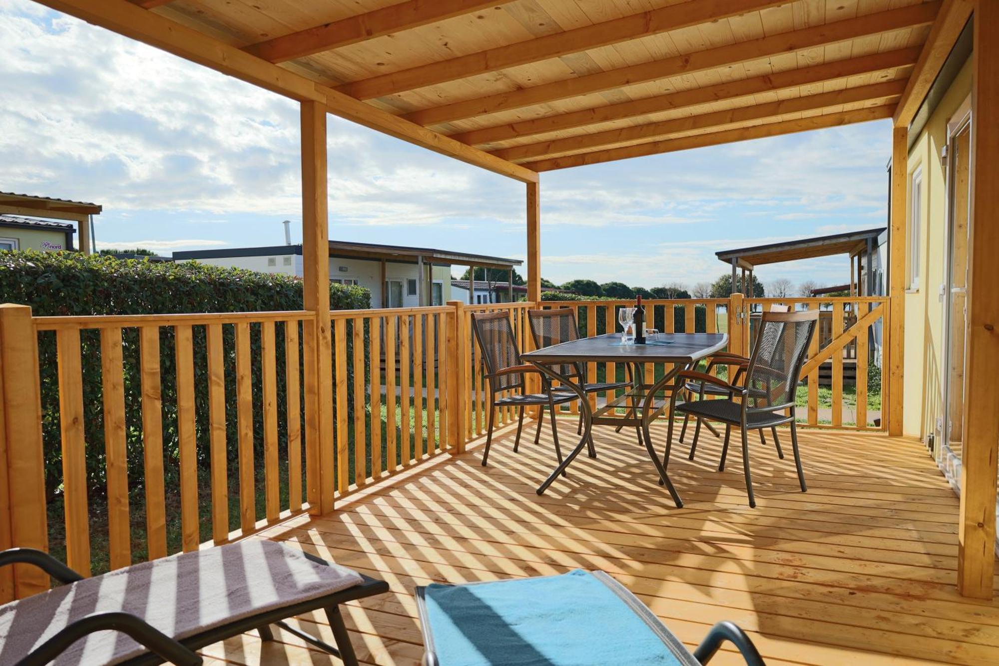 Panorama Mobile Homes In Camping Park Umag Ngoại thất bức ảnh